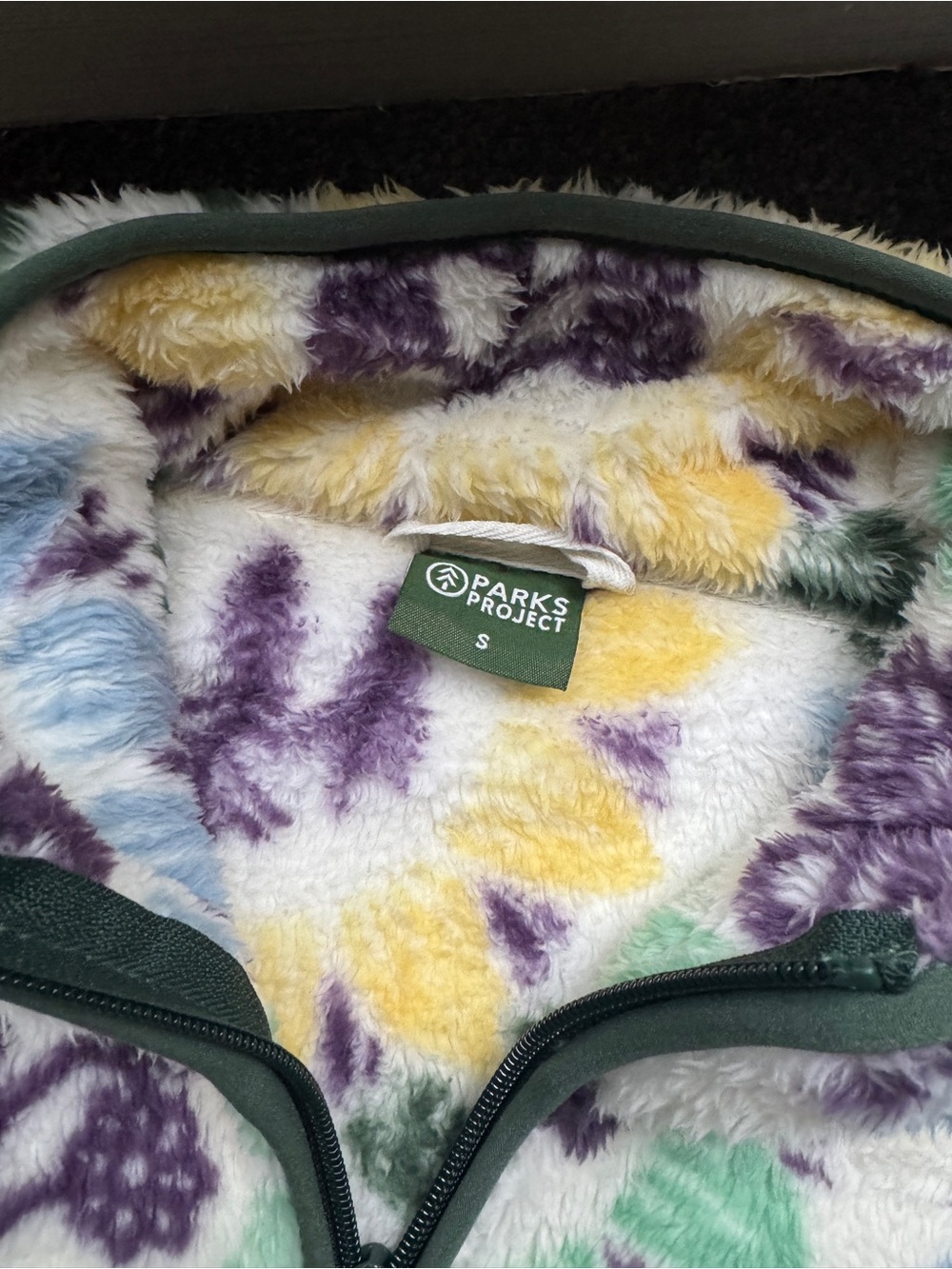 Parks Project Women’s Nature in Bloom Fleece Multicolor Full Zip Jacket S - Picture 2 of 3